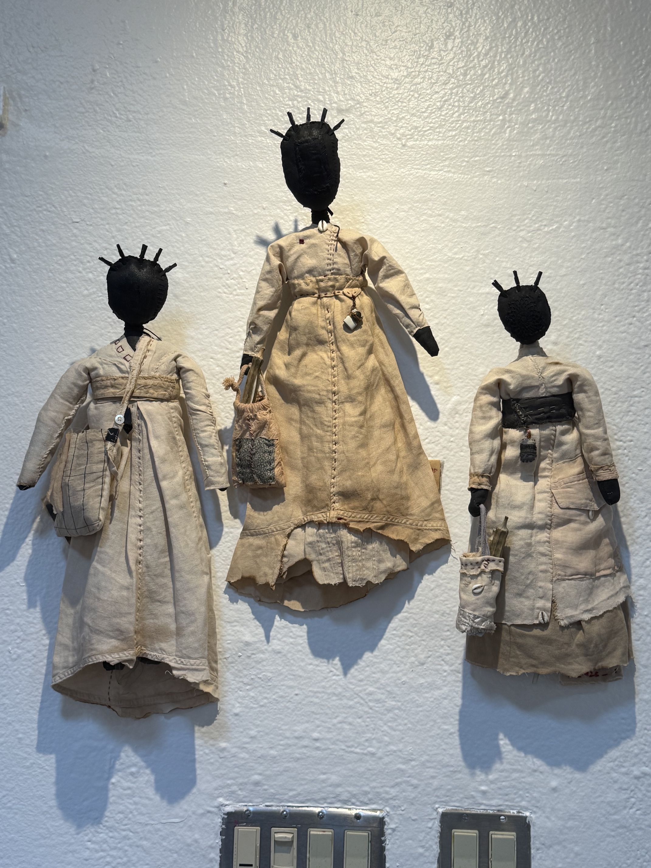 3 African Dolls from the 45th Annual Black Doll Show in Los Angeles